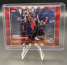 2021-22 Donruss Pascal Siakam #27 Franchise Features Red Laser Holo /99 Raptors