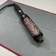 Hot Round Brush Comb 32mm Heated Styling Thermal Straightener Curler Dry Wet Use