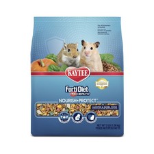 Kaytee Forti-Diet Pro Health Nourish Protect Hamster and 3 Pound Pack of 1 