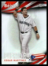 2021 Topps Chrome #B-8 Edgar Martinez Beisbol Seattle Mariners