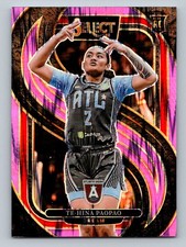 2025 Panini Select WNBA #124 Te-Hina Paopao Pink Flash Prizms