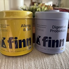 Finn Pup Bundle  Allergy  Itch  Digestive Probiotics 90 Chews In Each