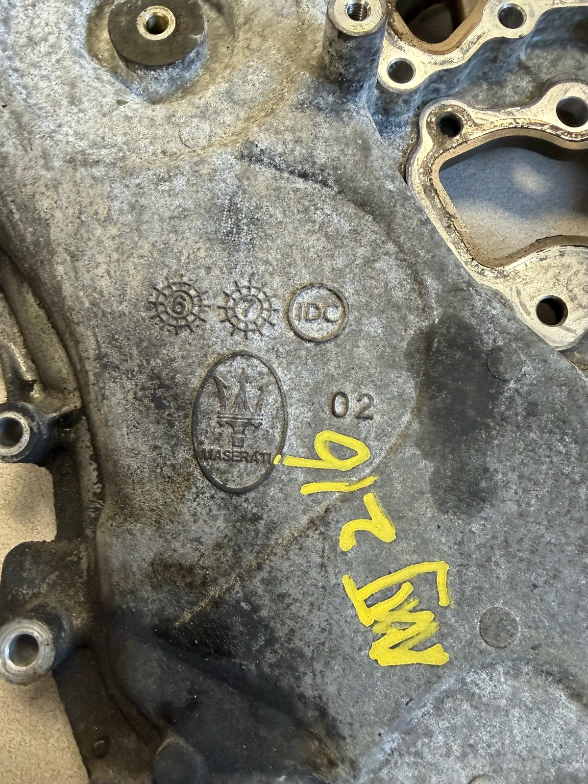 MASERATI GHIBLI Timing Cover 3.0L 18