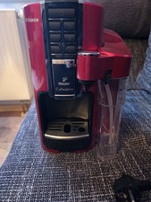Tchibo Cafissimo Kaffeemaschine von SAECO, Kapsel-Maschine, Rot 33x15x28