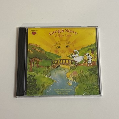 We All Live Together, Vol. 4 - CD, Greg & Steve, Sing-a-longs, New and Sealed