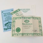 Cabbage Patch Kid Doll NICHOLAS KENT Birth Certificate Boy Vintage 80s