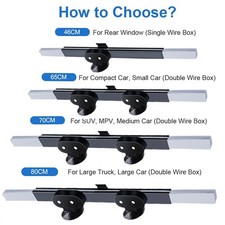 High Quality Retractable Windshield Shades   Car Front/Rear , Summer UV Curtains