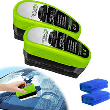2PCS Upgrade Automotive Oil Film Cleaning Brush, 2025 Reusable Oil Film Cleaning