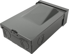 HQRP Fused A/C Disconnect Switch, Pull Out, Metal Box, 120/240VAC, 30-Amp, 1-Pha