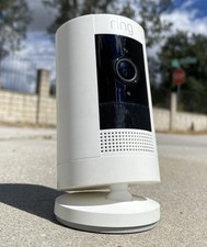 Ring Stick Up Cam Outdoor Wireless Security Camera - White