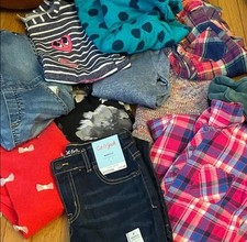 Girls Size 7/8 Clothing Lot Multiple Brands Fall/Winter