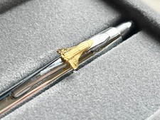 New Vintage Fisher CH4SH Original Astronaut Chrome Space Pen Shuttle In Box