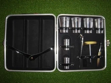 Londonaire The Portable Pub Barware Travel Bar Set Vintage Kit With Hard Case