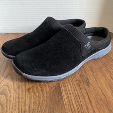 Easy Spirit Clogs SECEDAR Womens US 8 Black Comfort Slip On Travel Beachy Vaca