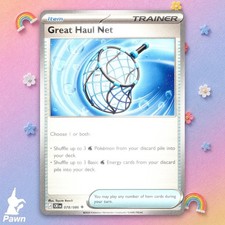 Great Haul Net 78/86 Chaos Rising Uncommon Pokemon TCG Card NM Art Toyste Beach