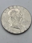 1963 Franklin Half Dollar 90% Silver US Coin