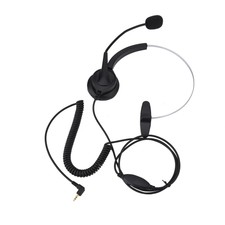 Cordless Phone Headset Adjustable Noise Cancelling 2.5mm Telephone Headset