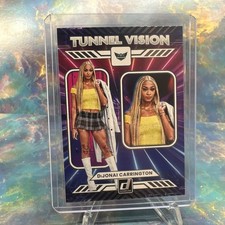 DiJonai Carrington π₯ 2025 Panini Donruss WNBA Press Proof Tunnel Vision