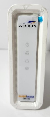ARRIS Surfboard SB6190-RB DOCSIS 3.0 Cable Modem, White (Renewed)