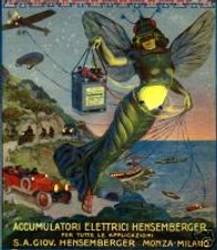 C.Biscaretti-HENSEMBERGER-Monza-Ripafratta-lucciola-Pubblicità originale 1913
