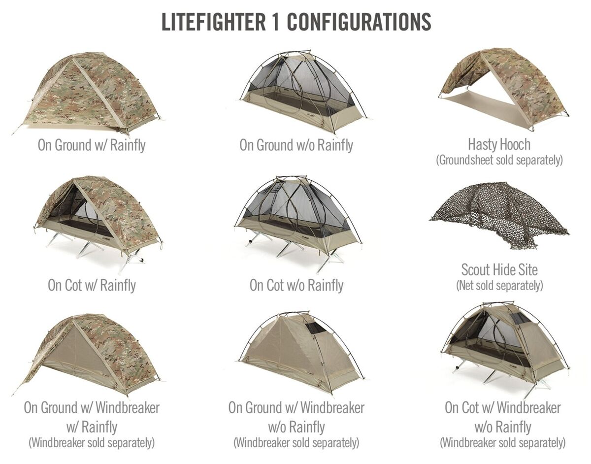 USGI LITEFIGHTER 1 Shelter System Coyote Tan | eBay USGI LITEFIGHTER 1 Shelter System Coyote Tan | eBay