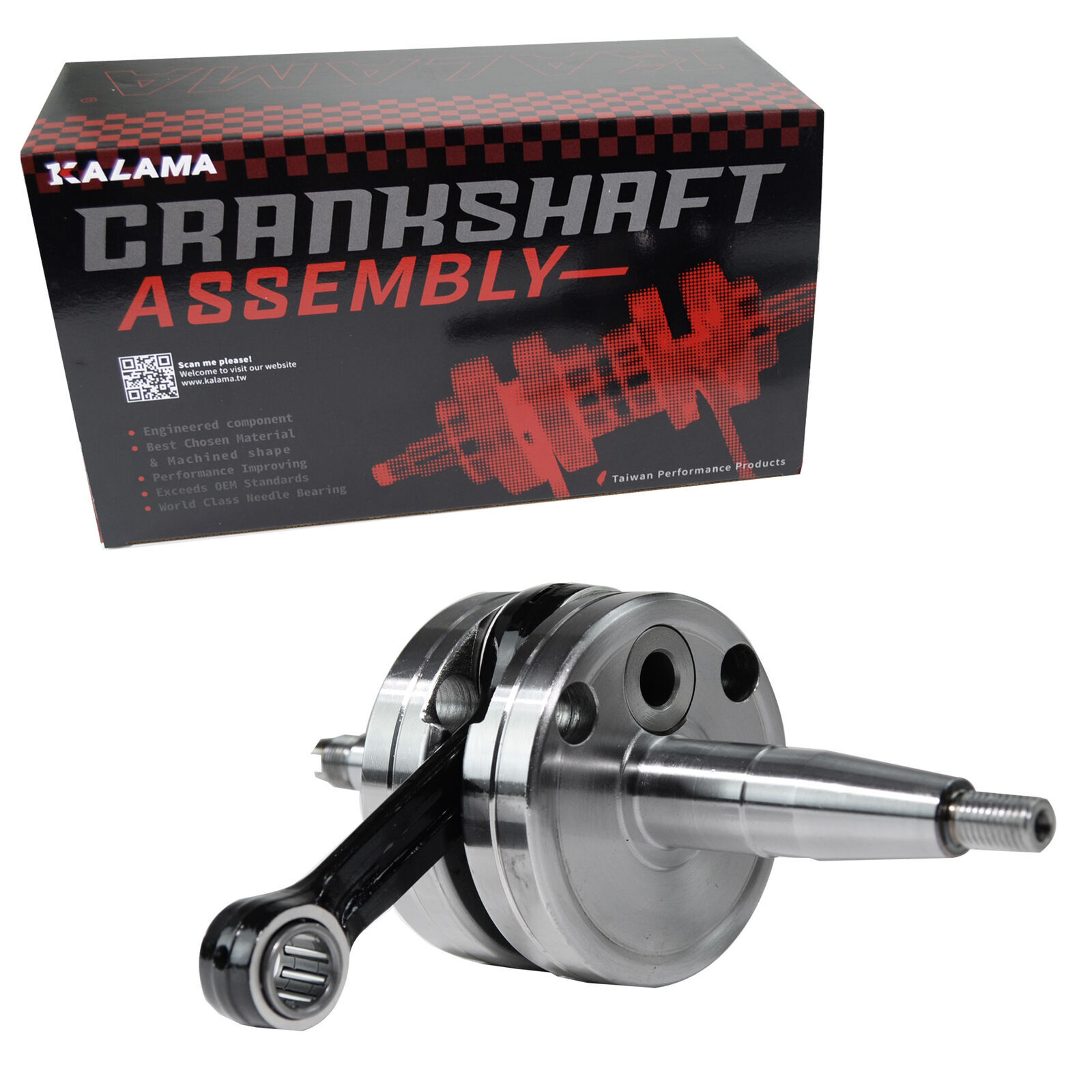 Kalama Heavy Duty Crank Shaft Crankshaft fits Kawasaki KX60 KX 60 1983