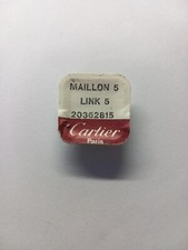 MAGLIA LINK CARTIER SANTOS  ACCIAIO/ORO 11 /11,5 MM CIRCA ORIGINAL VEDERE FOTO!!