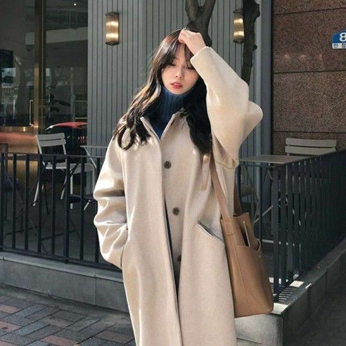 women long over coat