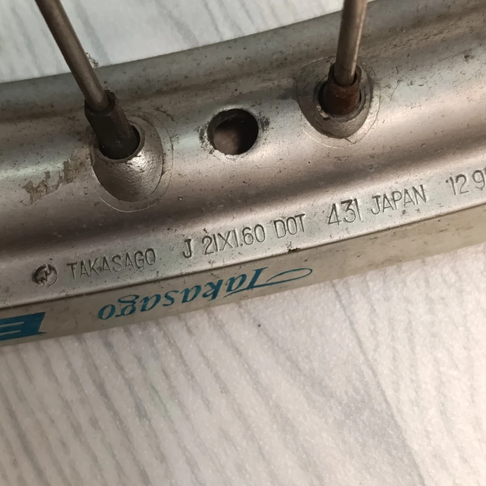 Felge Husqvarna TE610 Bj 99 Excel 21``x1.60 Achsdurchmesser 20mm Nr.30104 TC TE - Image 4 of 4