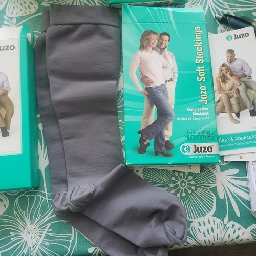 Juzo SOFT 2002 NORMAL kniehoch FF AD Strümpfe Kompression 30-40 Größe & Farbe - Bild 19 von 19
