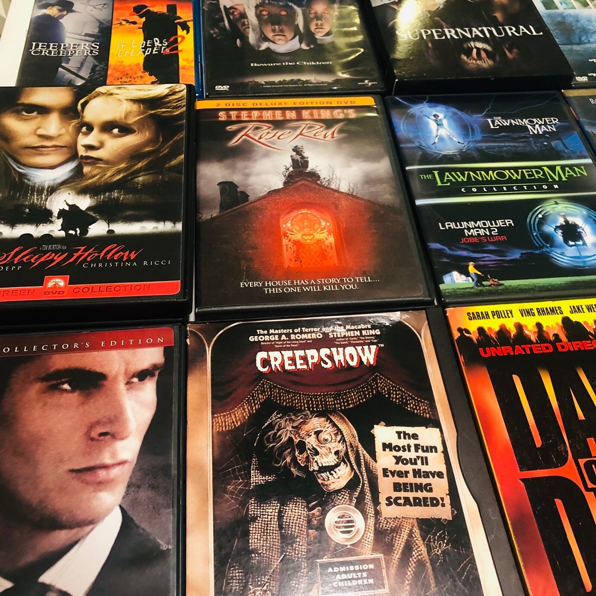 Horror DVD and Blu Ray Lot Cheap Pick Choose Monster Movies Combined  Shipping