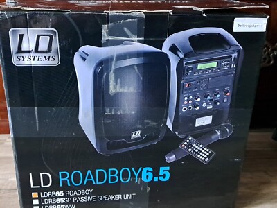 LD SYSTEMS ROADBOY 65 SOUNDSYSTEM MIT AKKUBETRIEB  - NEU 