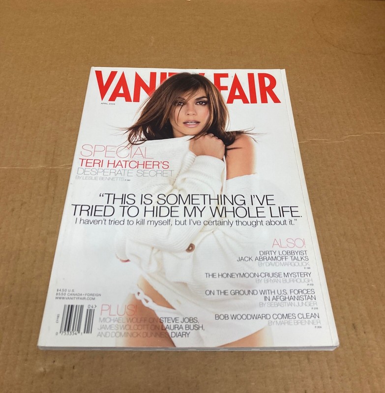 2006 Vanity Fair Magazine TERI HATCHER Nice Quality Newsstand