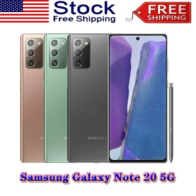 New Sealed Samsung Galaxy Note 20 5G N981U 128GB Verizon T-Mobile AT&T Unlocked