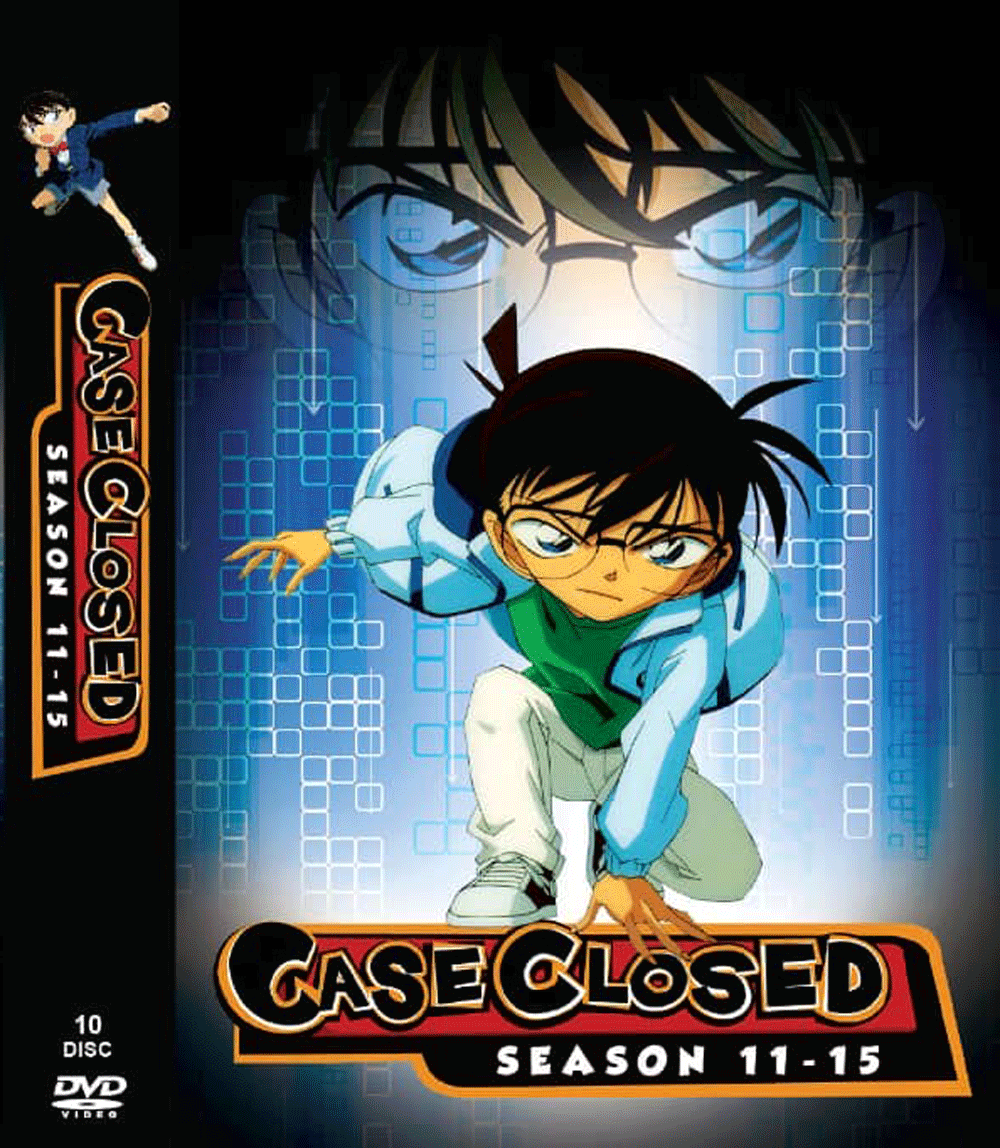 DVD ANIME CASE CLOSED Detective Conan Sea 11-15 English