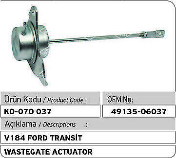 Actionneur De Soupape De Décharge Turbo 8200808701 Actionneur De Turbocompresseur Electrique De Remplacement Pour Dacia Duster 15 Dci 2010 Et Versions Ulterieures 88605087