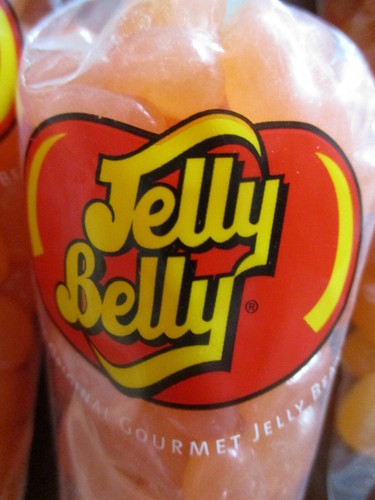 Jelly Belly cone Bags total of 5 bags 4.25 and one orange slice 8 ounce - Picture 3 of 5