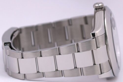 MINT Rolex DateJust II 41mm BLACK Stainless Steel Smooth Oyster 116300 Watch - Picture 7 of 8