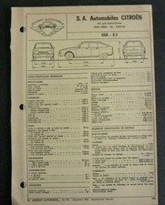 Revue technique Citroen GSA