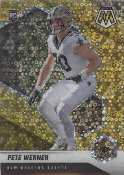 No Huddle Gold Mosaic Prizm