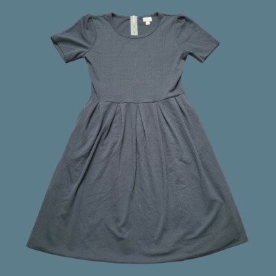 lularoe grey dress Lularoe Carly Swing Dress