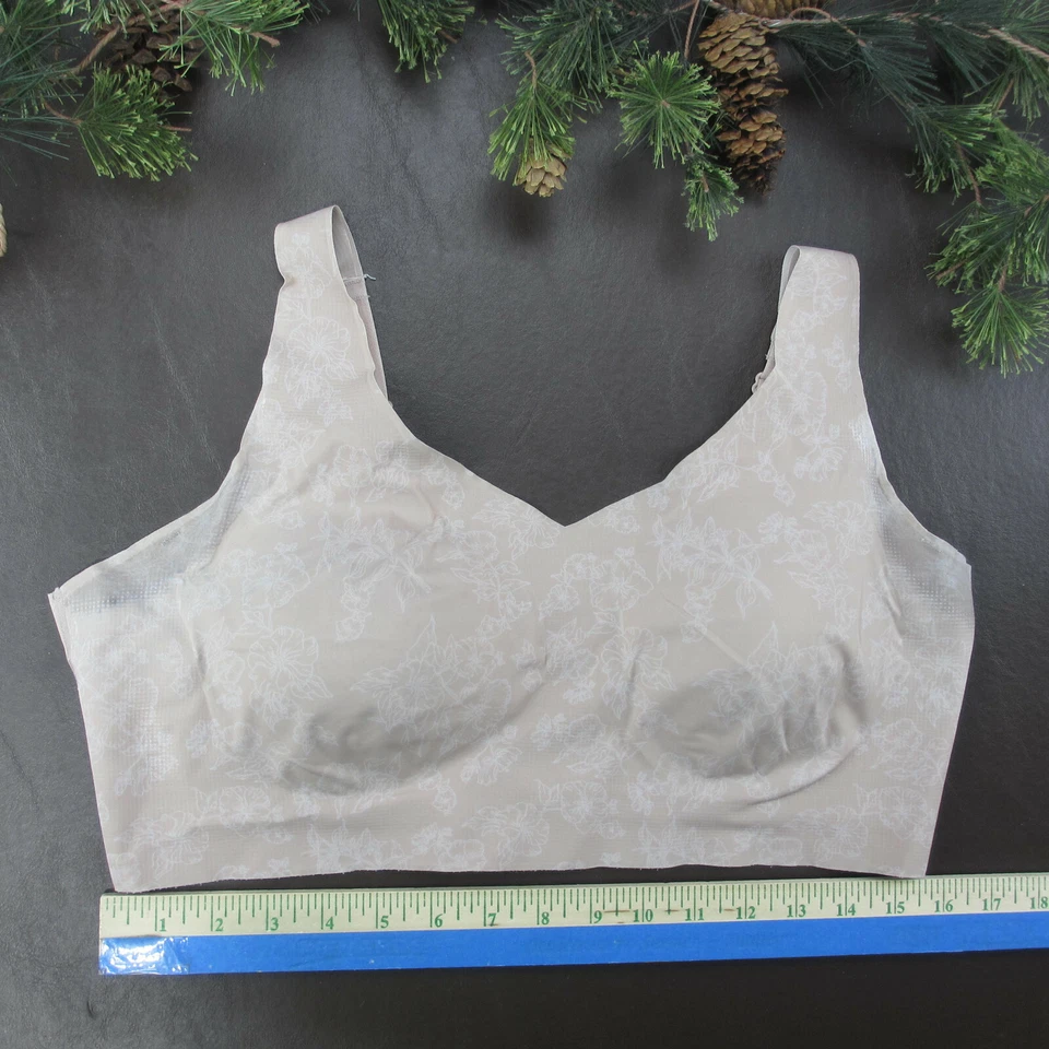 Bali Bra XL Gray Wireless Lightly Lined Pullover - Image 2 of 4