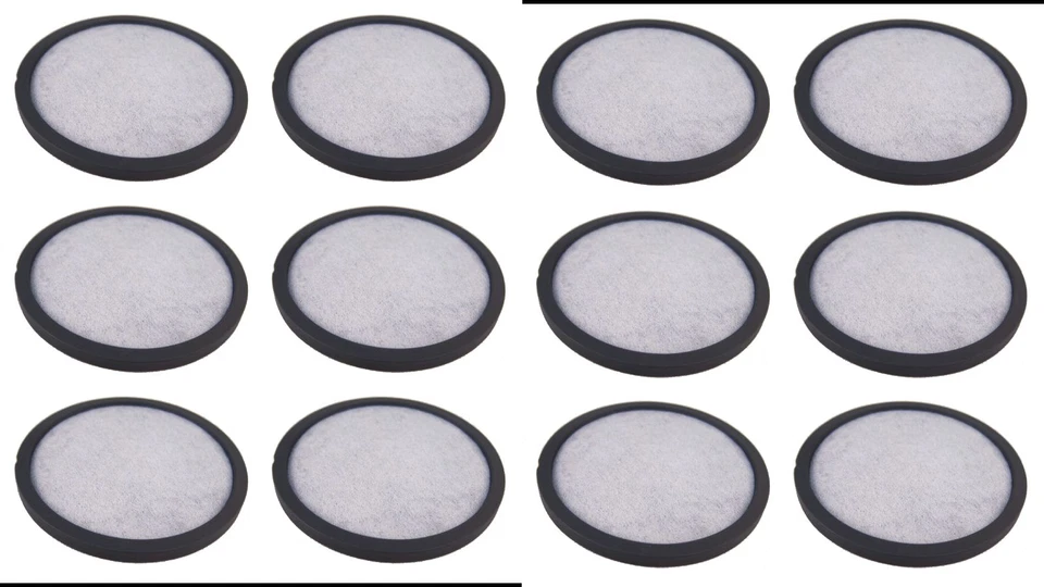 NISPIRA Mr Coffee Activated Charcoal Water Filter Disc Replacement WFF - 12 pks