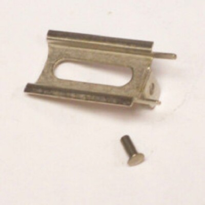 385E-G Lionel 385 Steam Chest Crosshead Guide with rivet, Standard Gauge