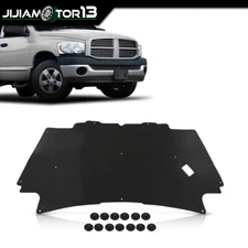 Fit For 2002-2009 Dodge Ram 2500 3500 Hood Insulation Pad Heat Blanket & Clips