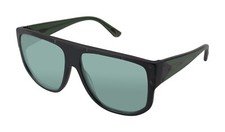 Gwen Stefani L.A.M.B. LA504 Black Matte Frame / Green Gradient Lens Sunglasses