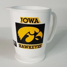  Iowa Hawkeyes Betras Plastic Trip Sip Travel Mug USA 4.25" Tall