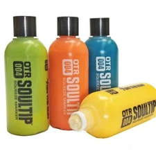 OTR .004 Soultip Permanent Paint Squeeze Marker Bright Set of 4 for Street Art