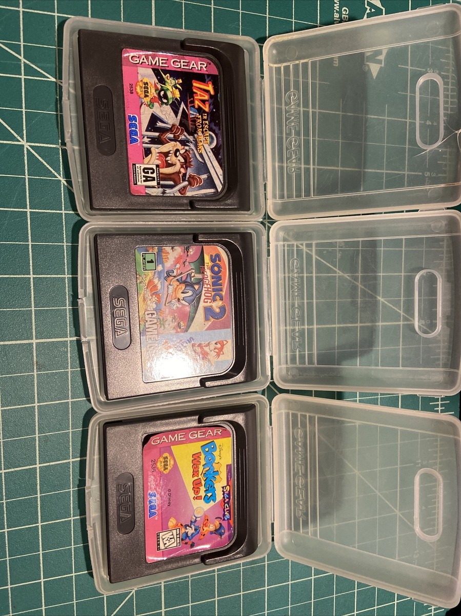 JEU VIDÉO ANCIEN sega game gear taz in escape from mars EUR 8,99 - FR