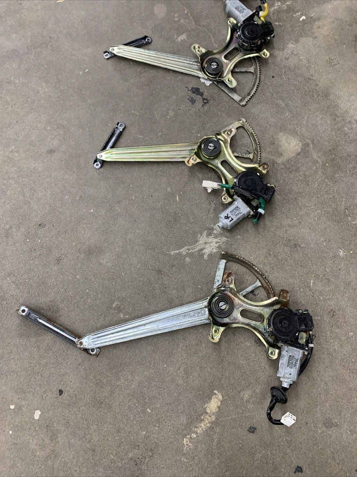 (Juego de los cuatro) 1998 1999 2000 LEXUS LS400 REGULADOR DE VENTANA CON MOTOR FABRICANTE DE EQUIPOS ORIGINALES #0515 Foto 2 de 4